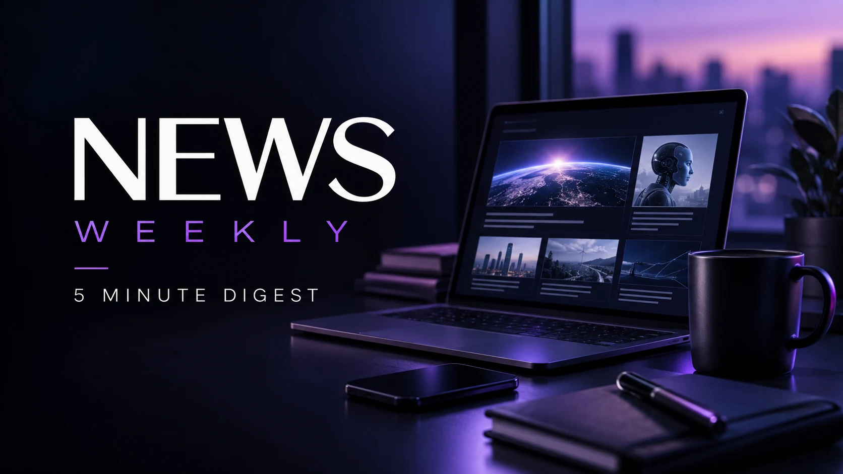 News Weekly, a 5 minute digest