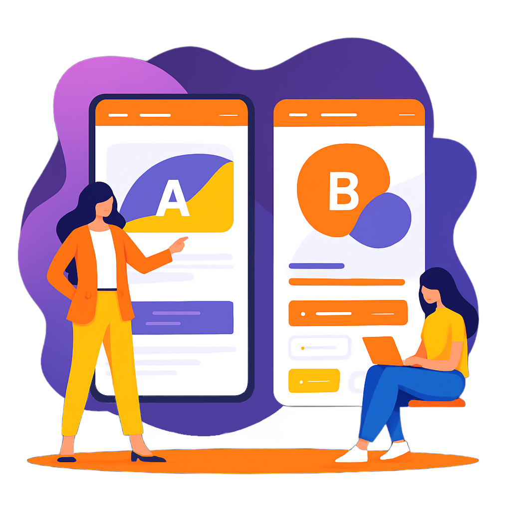 8DIGITS - Unlocking Success: Proven Strategies for Boosting Your Conversion Rate Optimization 4 8DIGITS - Unlocking Success: Proven Strategies for Boosting Your Conversion Rate Optimization - A B test